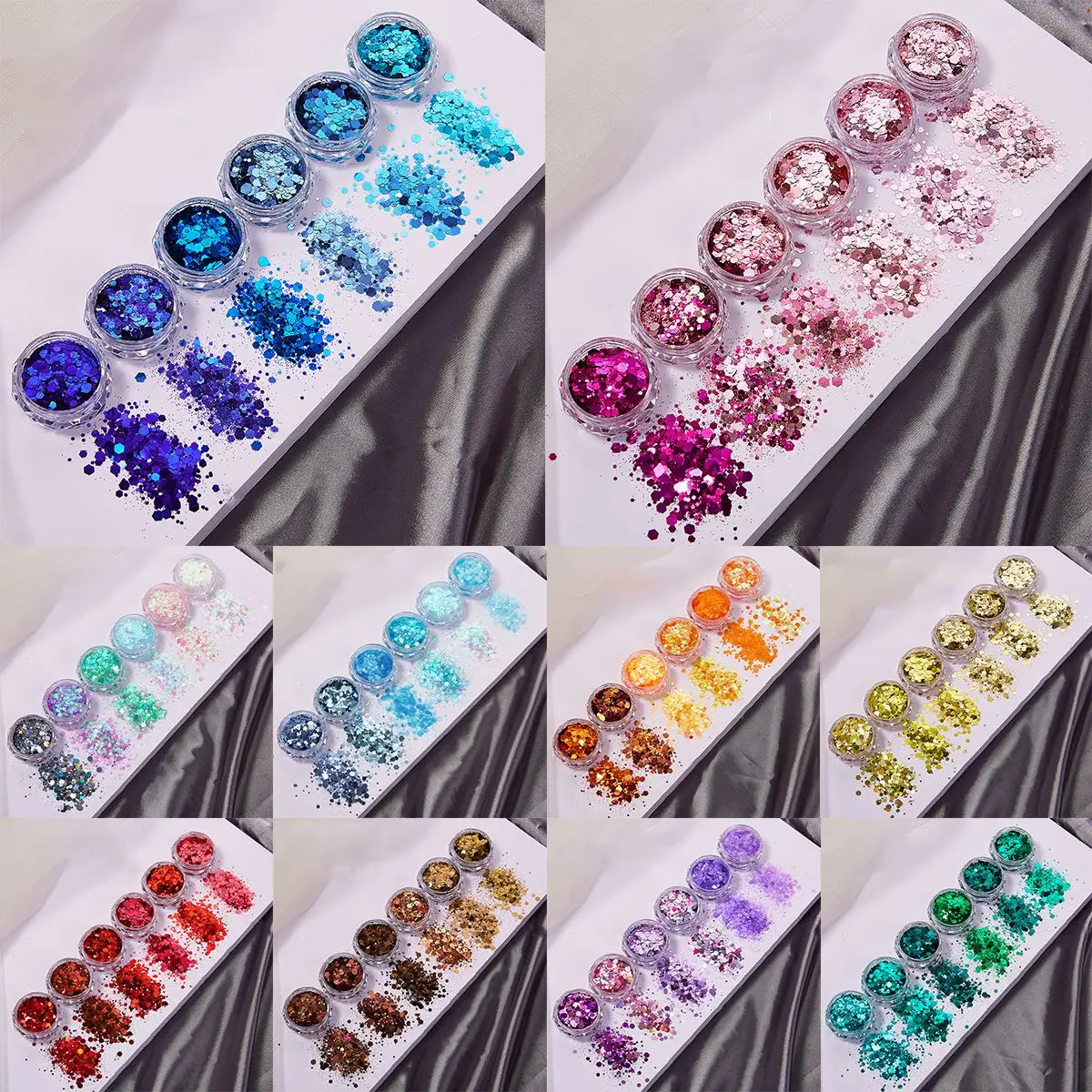 6Colors/Set Resin Sparkling Se - Resin Glitter Pack avis et prix