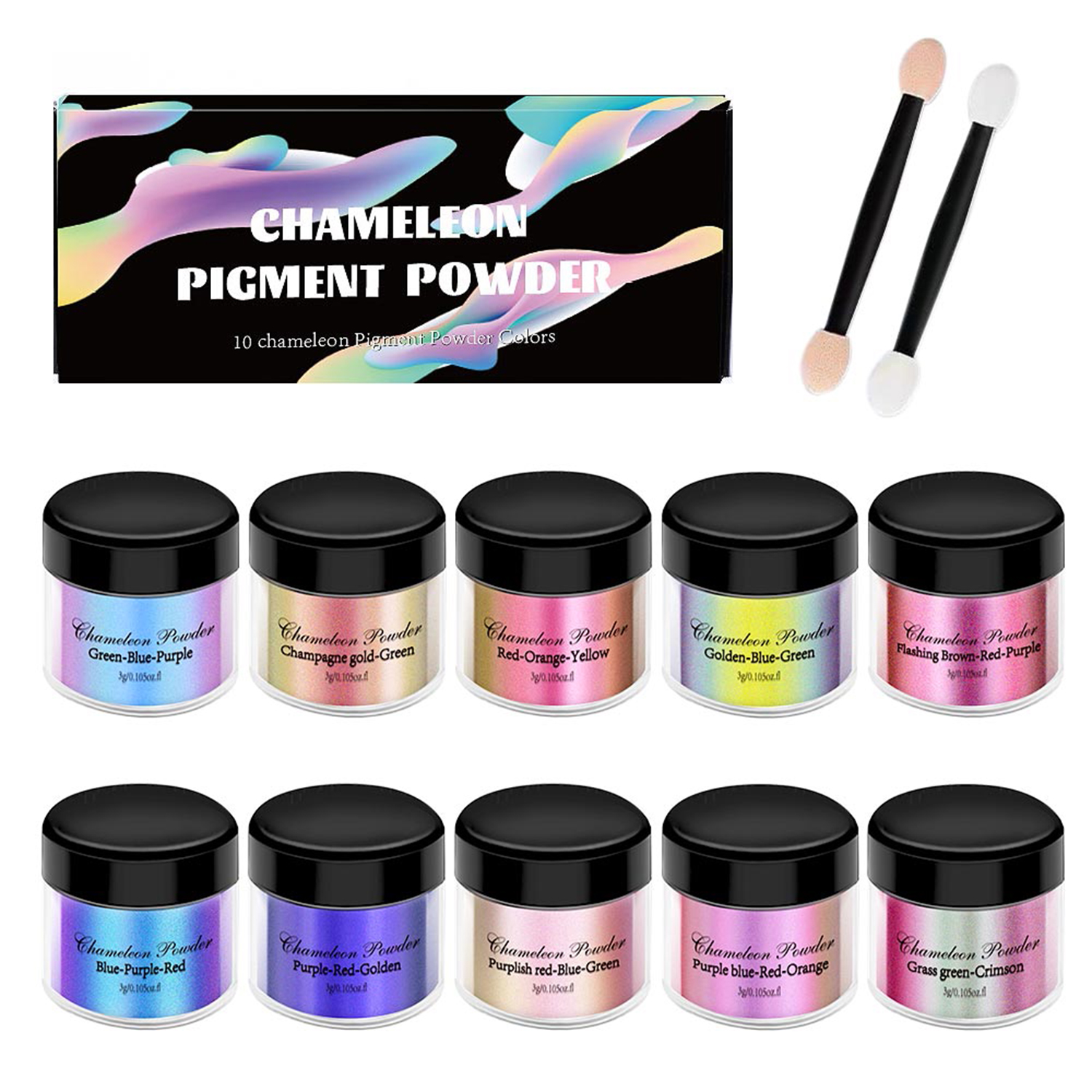 10/20pcs Mirror Chameleons Pig - Resin Pigment Set avis et prix