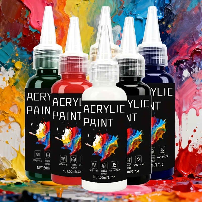 Acrylic Paint Set 6 Colors 50m - Resin Pigment Set avis et prix