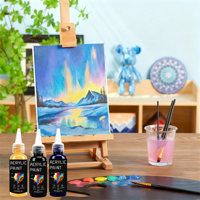 Acrylic Paint Set 6 Colors 50m - Resin Pigment Set avis et prix