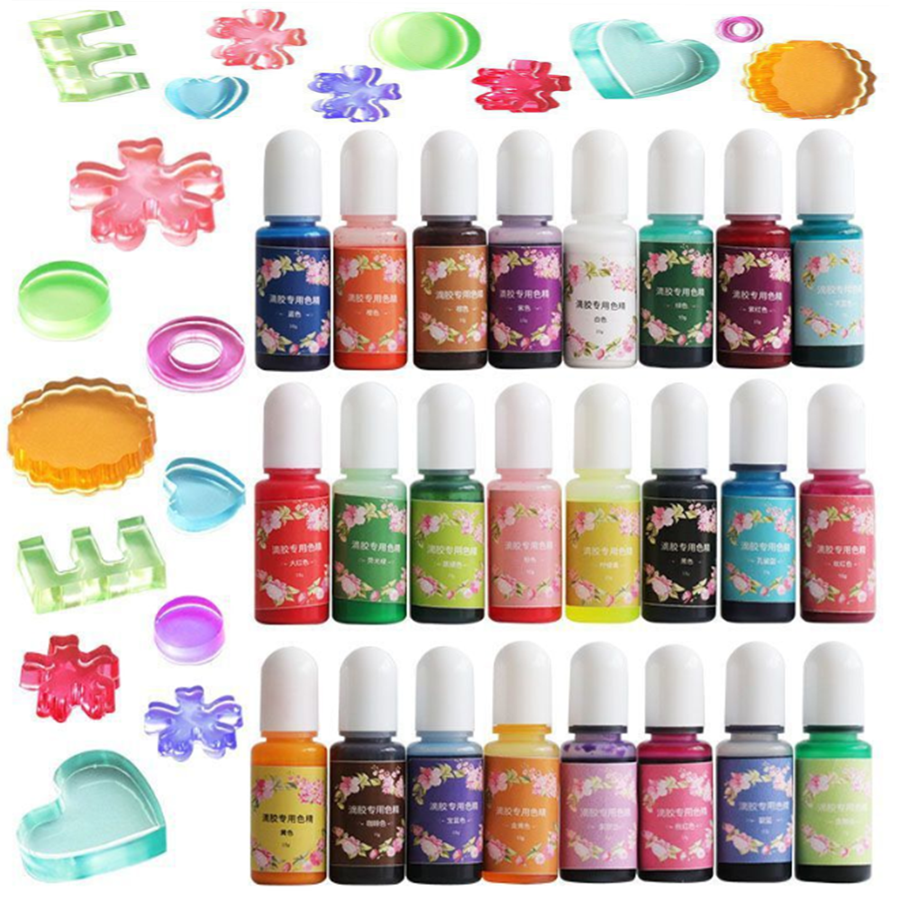 26 Colors 10ml Epoxy Resin Pig - Resin Pigment Set avis et prix