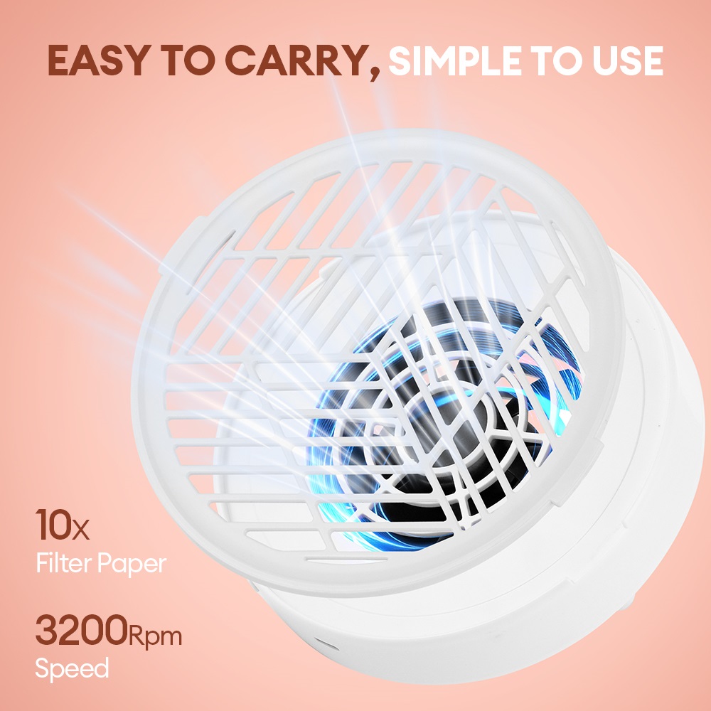 3700RPM Mini Nail Dust Extract - Vacuum Chamber Small avis et prix