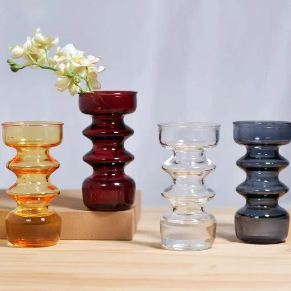 Colorful Vases Glass Ornaments - Dried Flower Bulk avis et prix