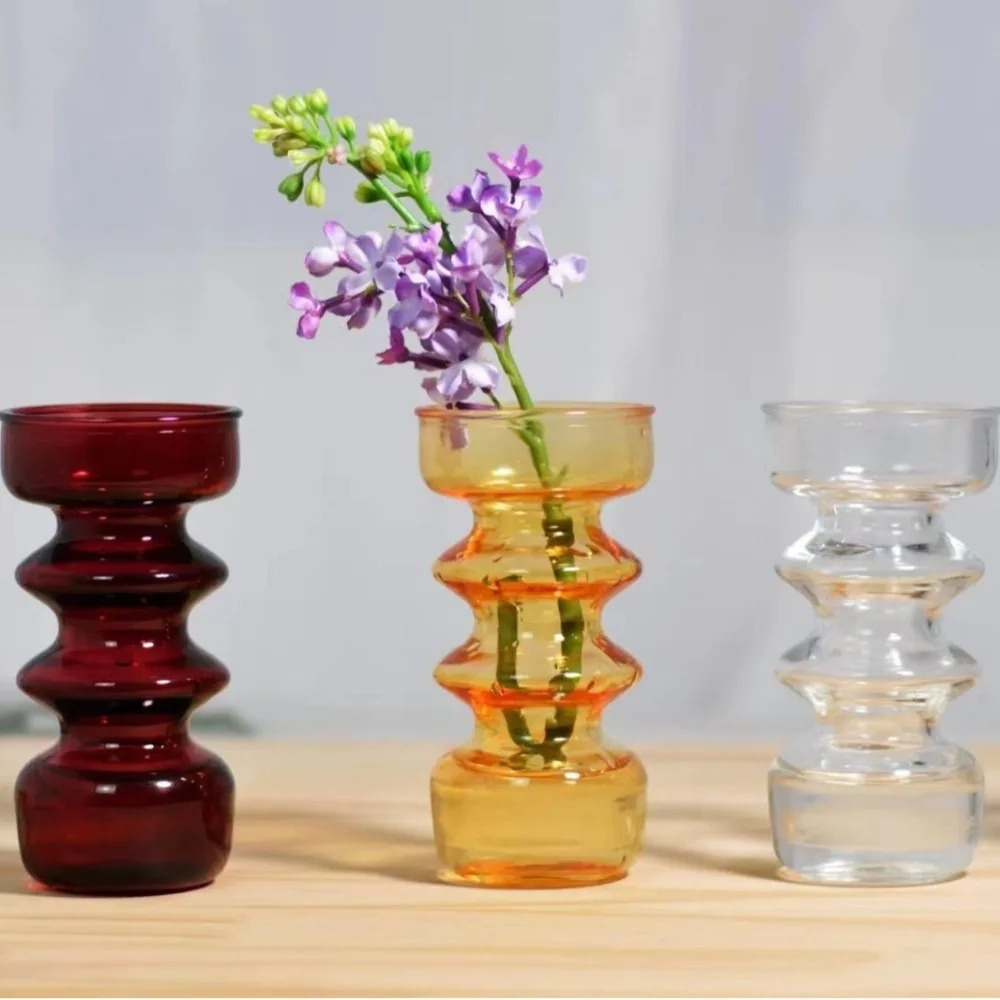 Colorful Vases Glass Ornaments - Dried Flower Bulk avis et prix