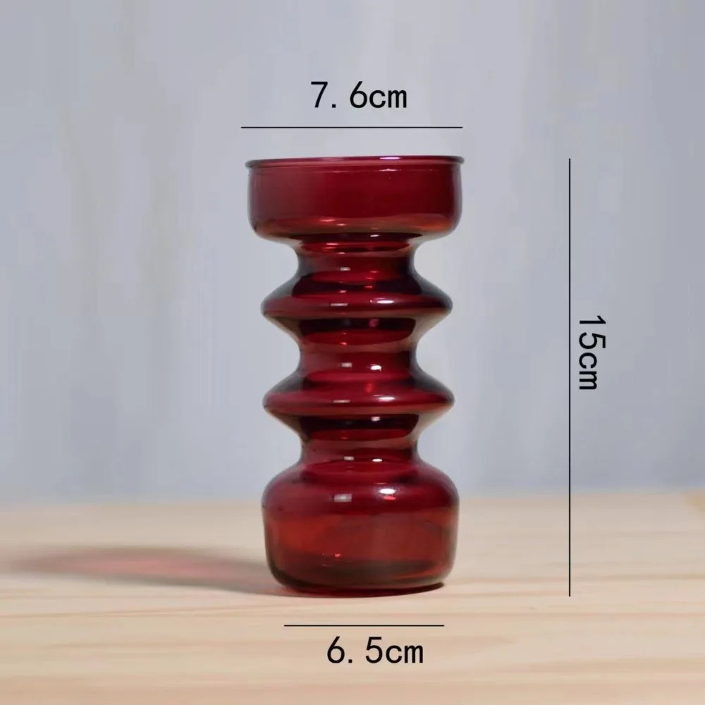 Colorful Vases Glass Ornaments - Dried Flower Bulk avis et prix