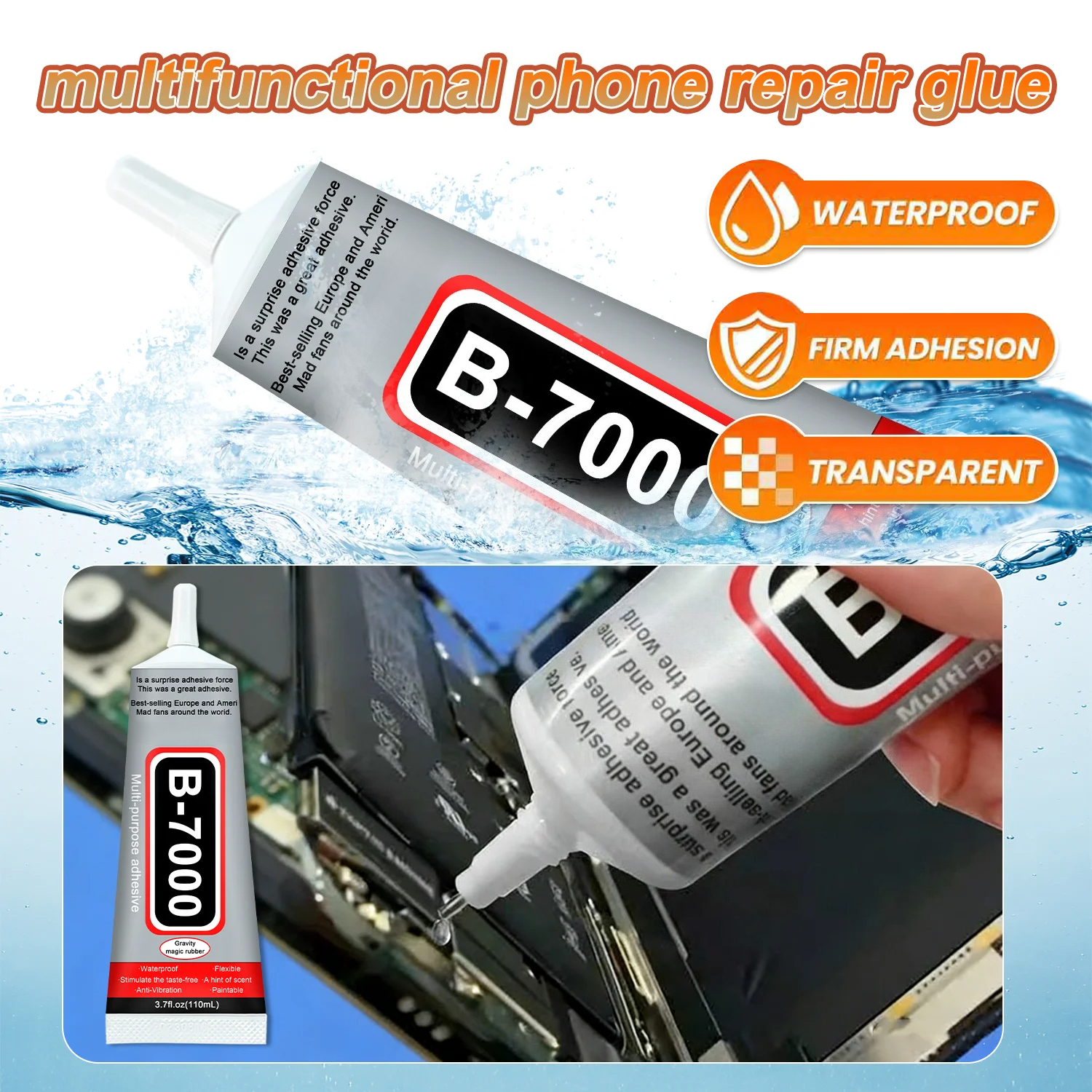 1-10Pcs B-7000 Super Glue Lool - Resin Crafts avis et prix