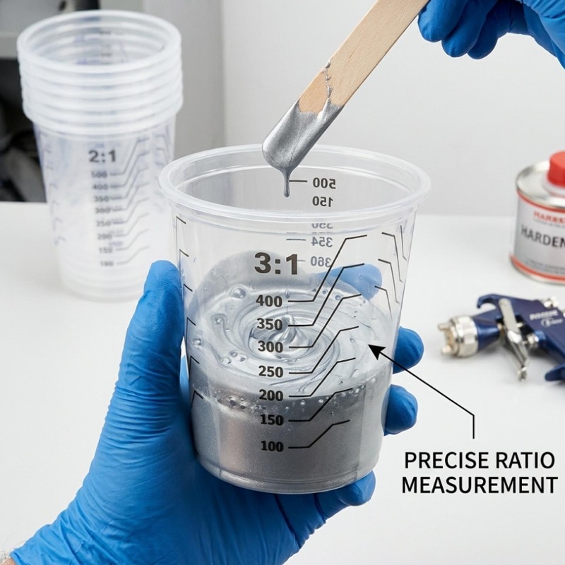 Transparent Plastic Measuring  - Mixing Cup Silicone avis et prix