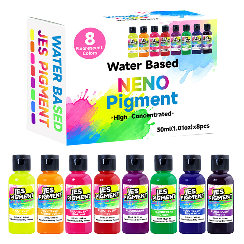 8colors/set fluorescent pigmen - Resin Pigment Set avis et prix