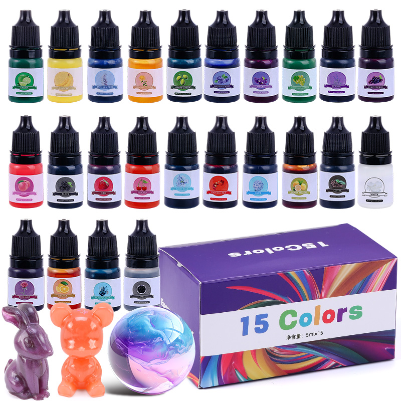 Epoxy Resin Color Pigment 24 V - Resin Pigment Set avis et prix