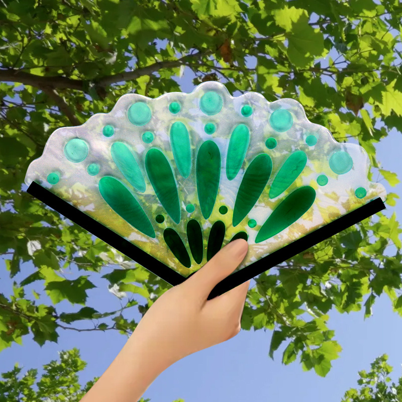 DIY Chinese Folding Fan Silico - Resin Ocean Wave Mold avis et prix