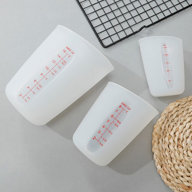 125/250/500ml Silicone Measuri - Mixing Cup Silicone avis et prix