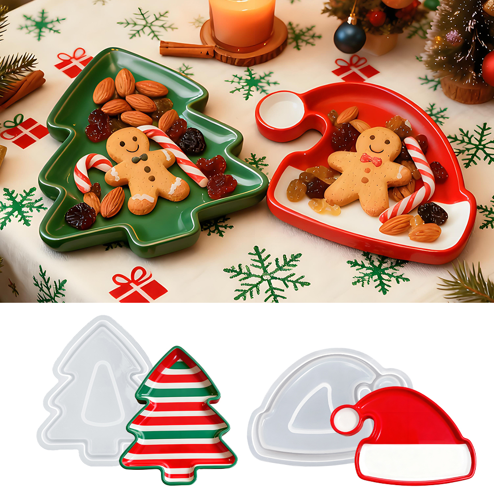 S0246 Christmas Tree Santa Hat - Serving Tray Mold avis et prix