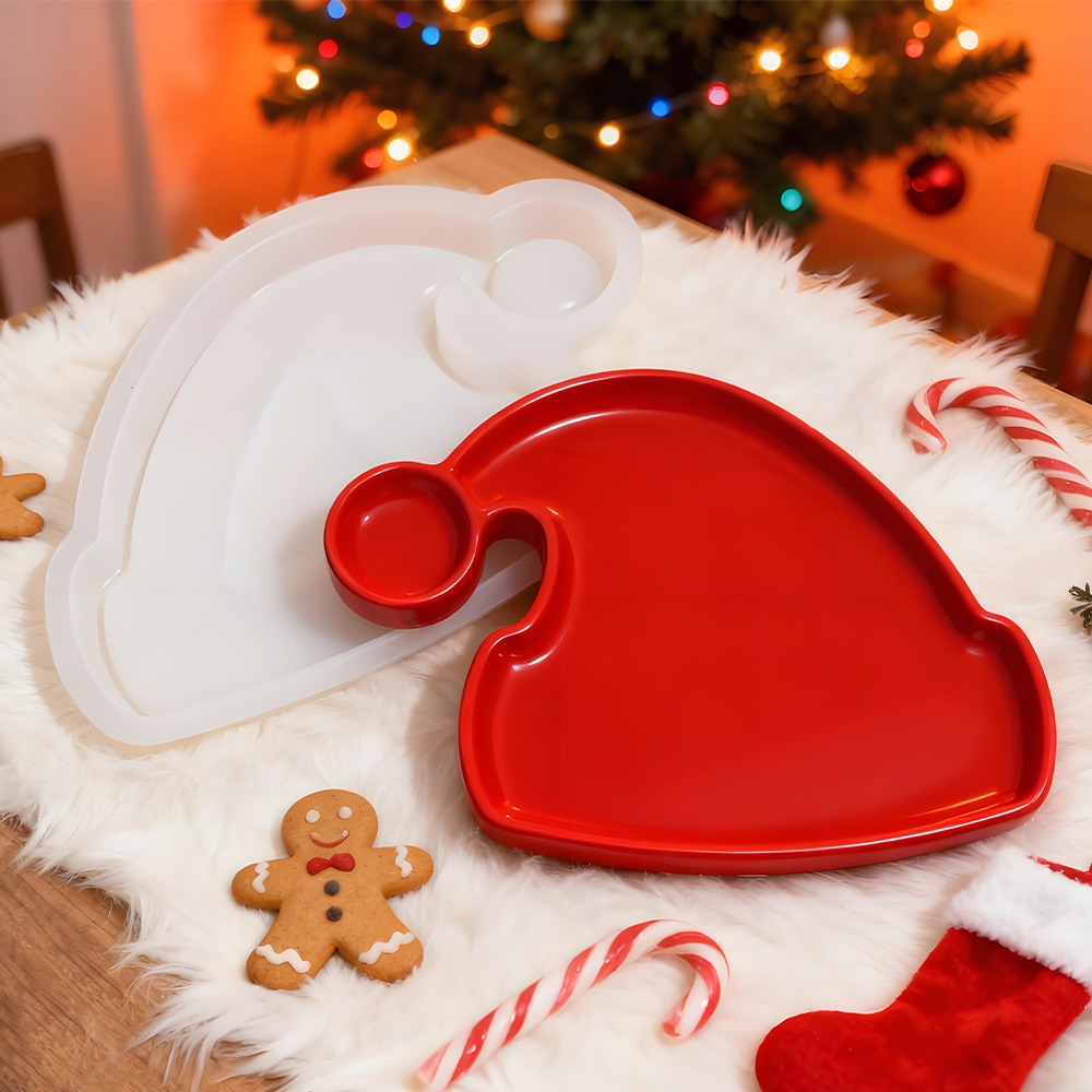 S0246 Christmas Tree Santa Hat - Serving Tray Mold avis et prix