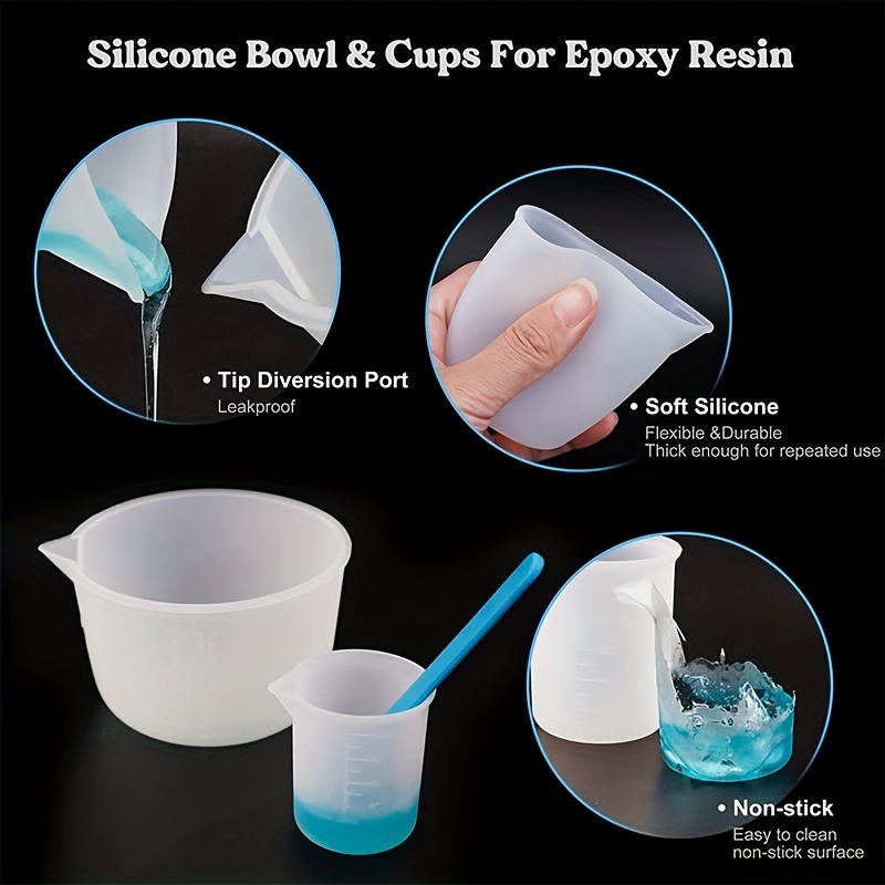 Silicone Measuring Cups, Resin - Mixing Cup Silicone avis et prix