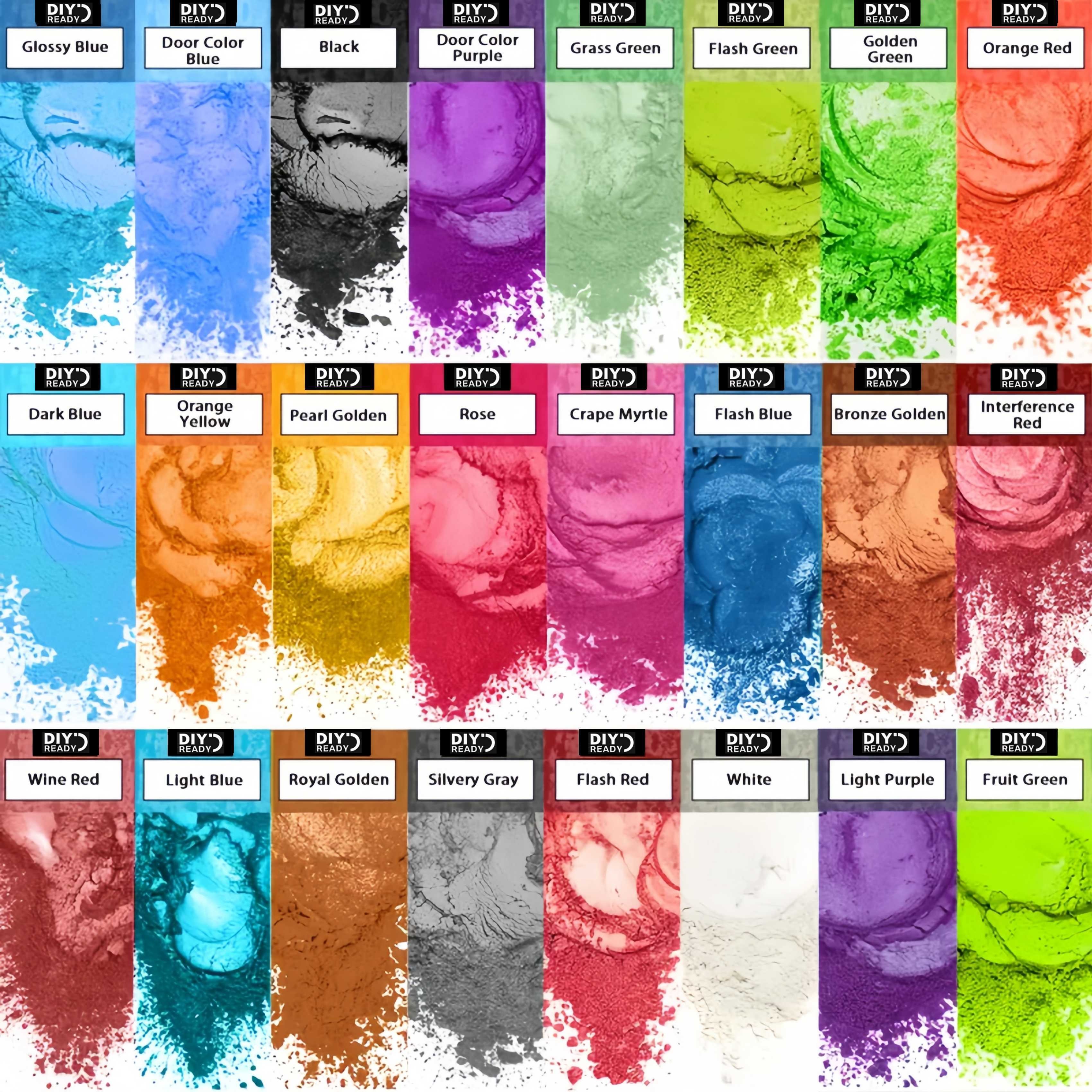 24 Colors/8 Colors 5g 0.18oz P - Resin Pigment Set avis et prix