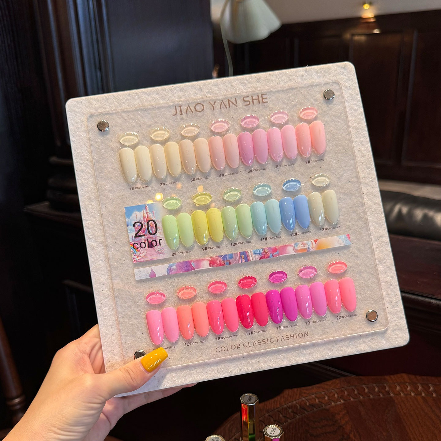 20Pcs/Set Purple Green Blue Co - Resin Glitter Pack avis et prix