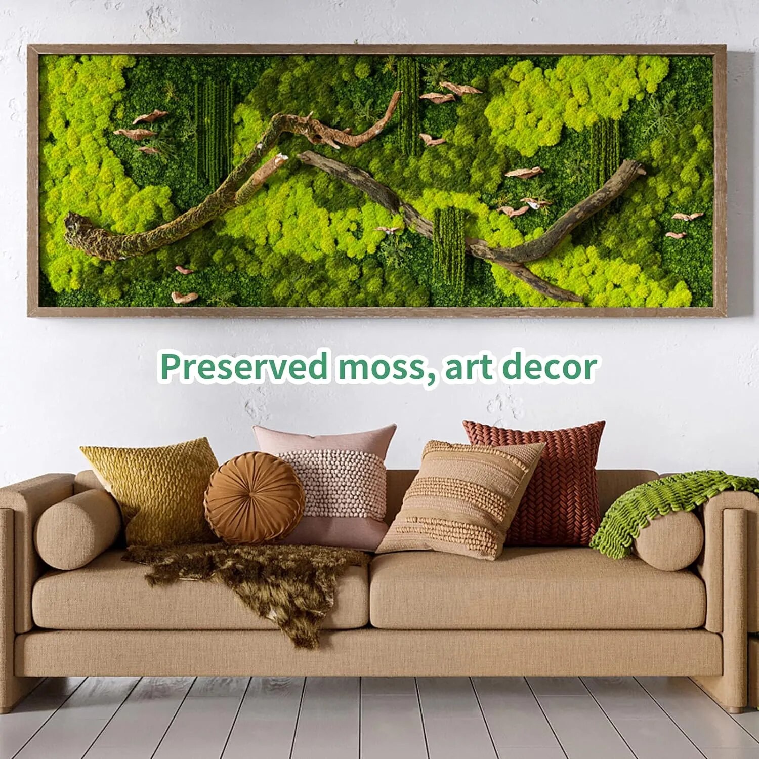 Artificial Green Plants Eterna - Terrarium Moss Art avis et prix