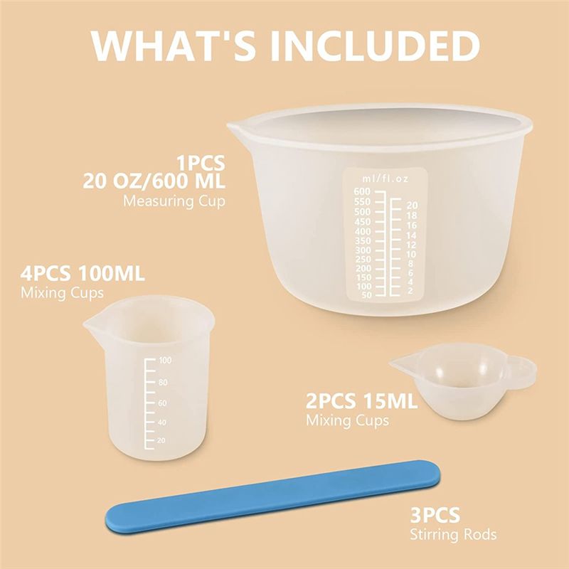 AA94-Silicone Cups Resin Suppl - Mixing Cup Silicone avis et prix