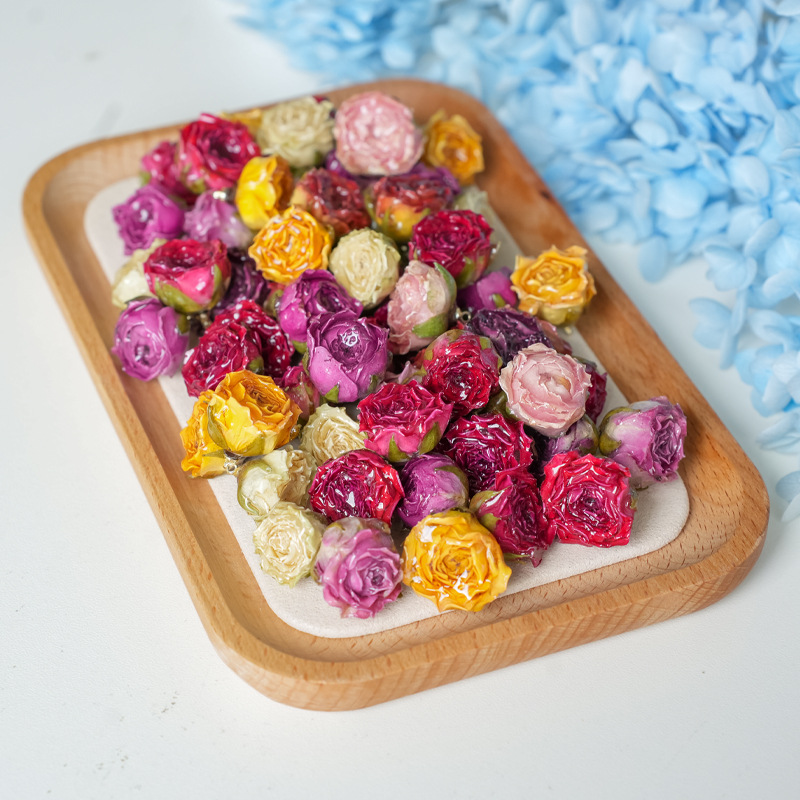 5pcs Drip Glue Roses Dried Flo - Dried Flower Bulk avis et prix