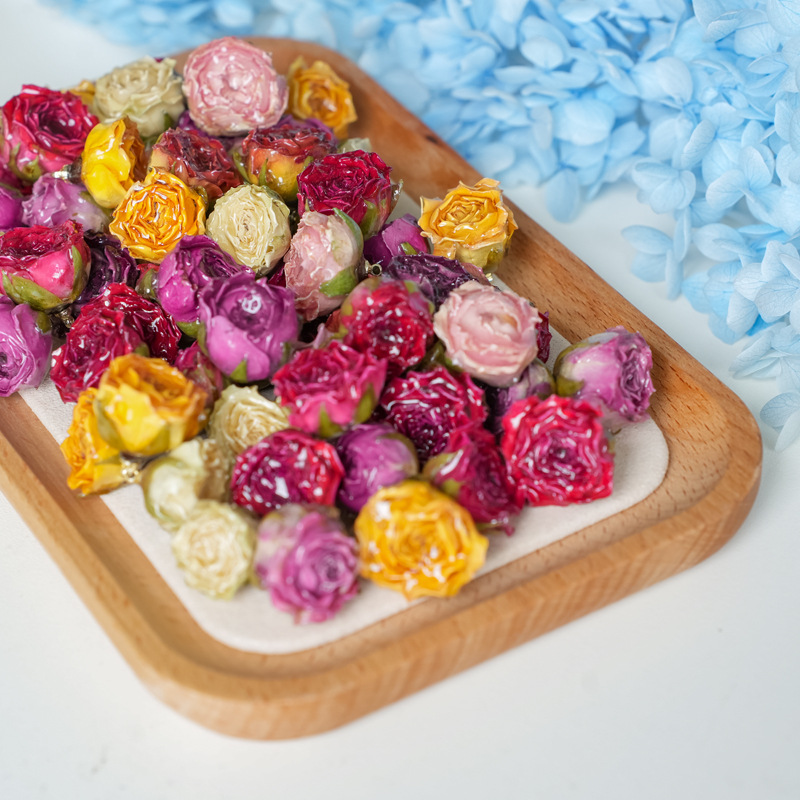 5pcs Drip Glue Roses Dried Flo - Dried Flower Bulk avis et prix