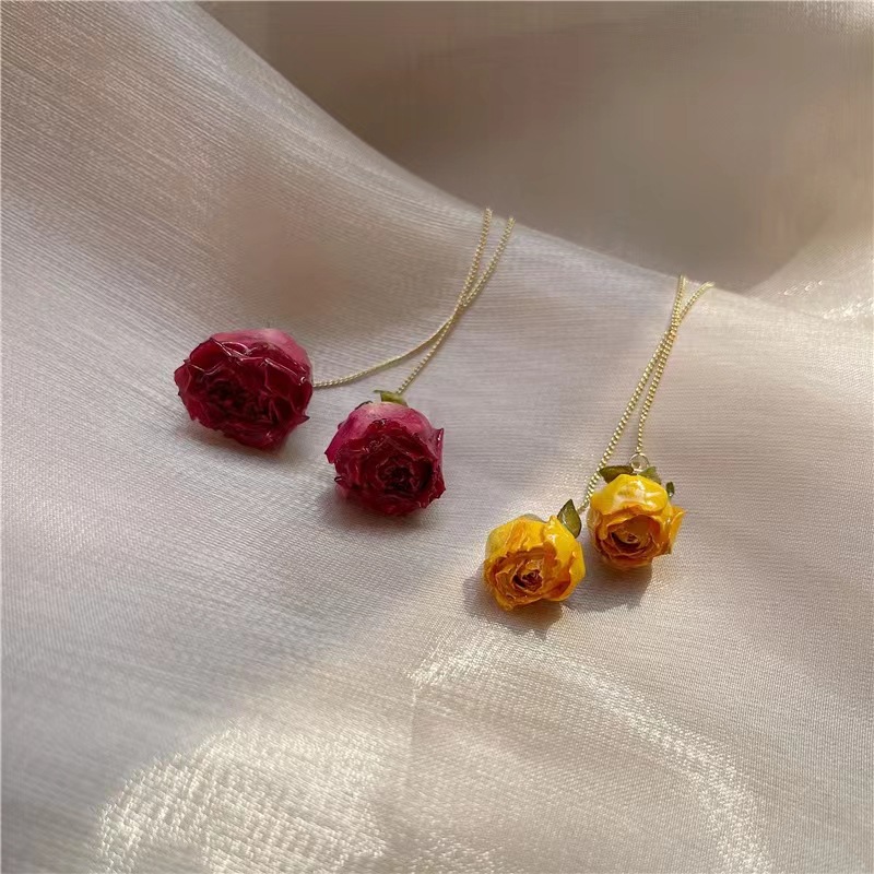 5pcs Drip Glue Roses Dried Flo - Dried Flower Bulk avis et prix