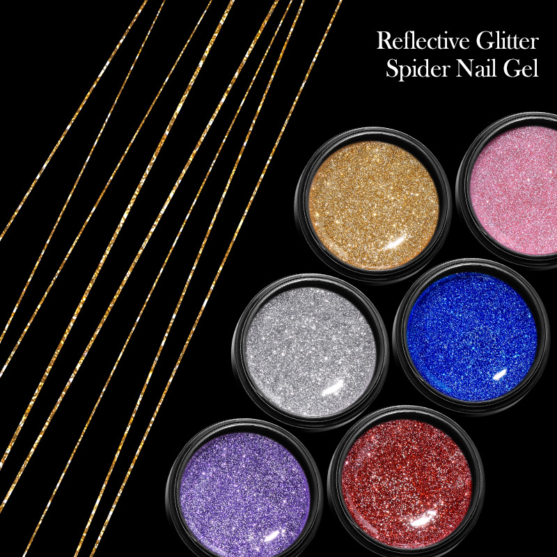 6Pcs/Set Reflective Glitter Sp - Resin Glitter Pack avis et prix