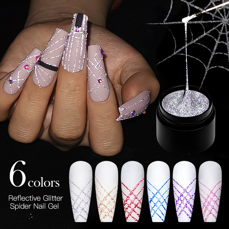 6Pcs/Set Reflective Glitter Sp - Resin Glitter Pack avis et prix