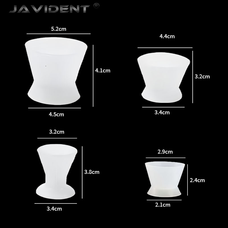 4Pcs Dental Silicone Self-Curi - Mixing Cup Silicone avis et prix