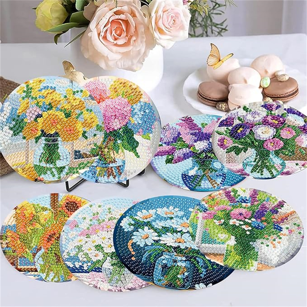 8-piece set of diamond paintin - Resin Craft Kit avis et prix