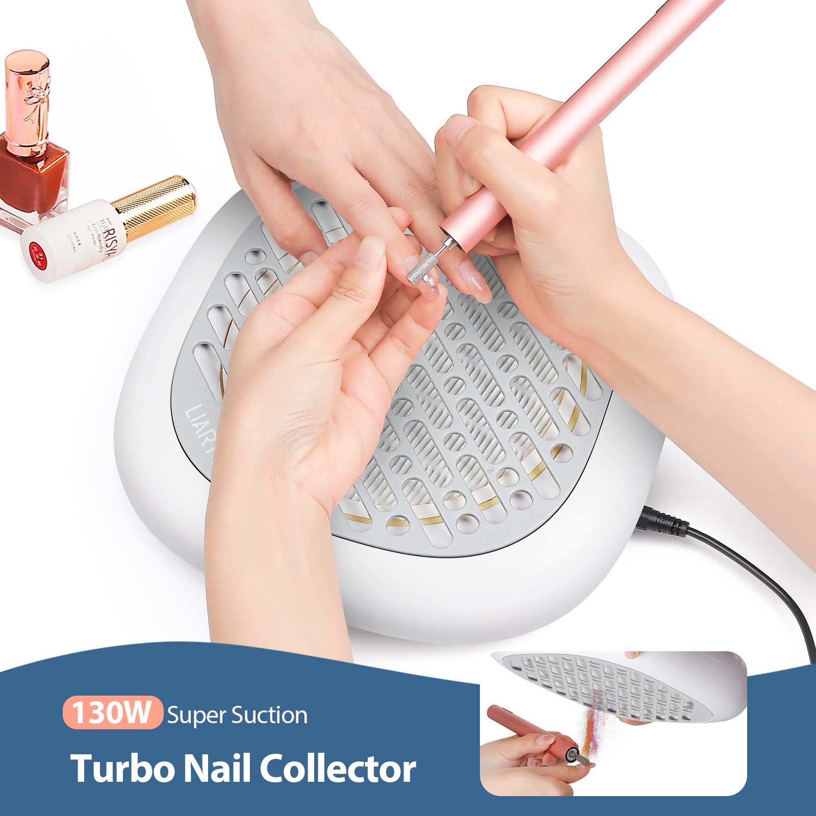 130W High Power Mini Nail Dust - Vacuum Chamber Small avis et prix