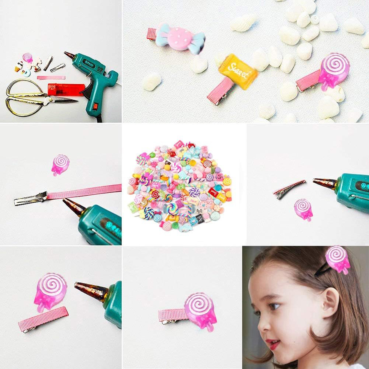 30pcs Random Candy Slime Charm - Resin Craft Kit avis et prix