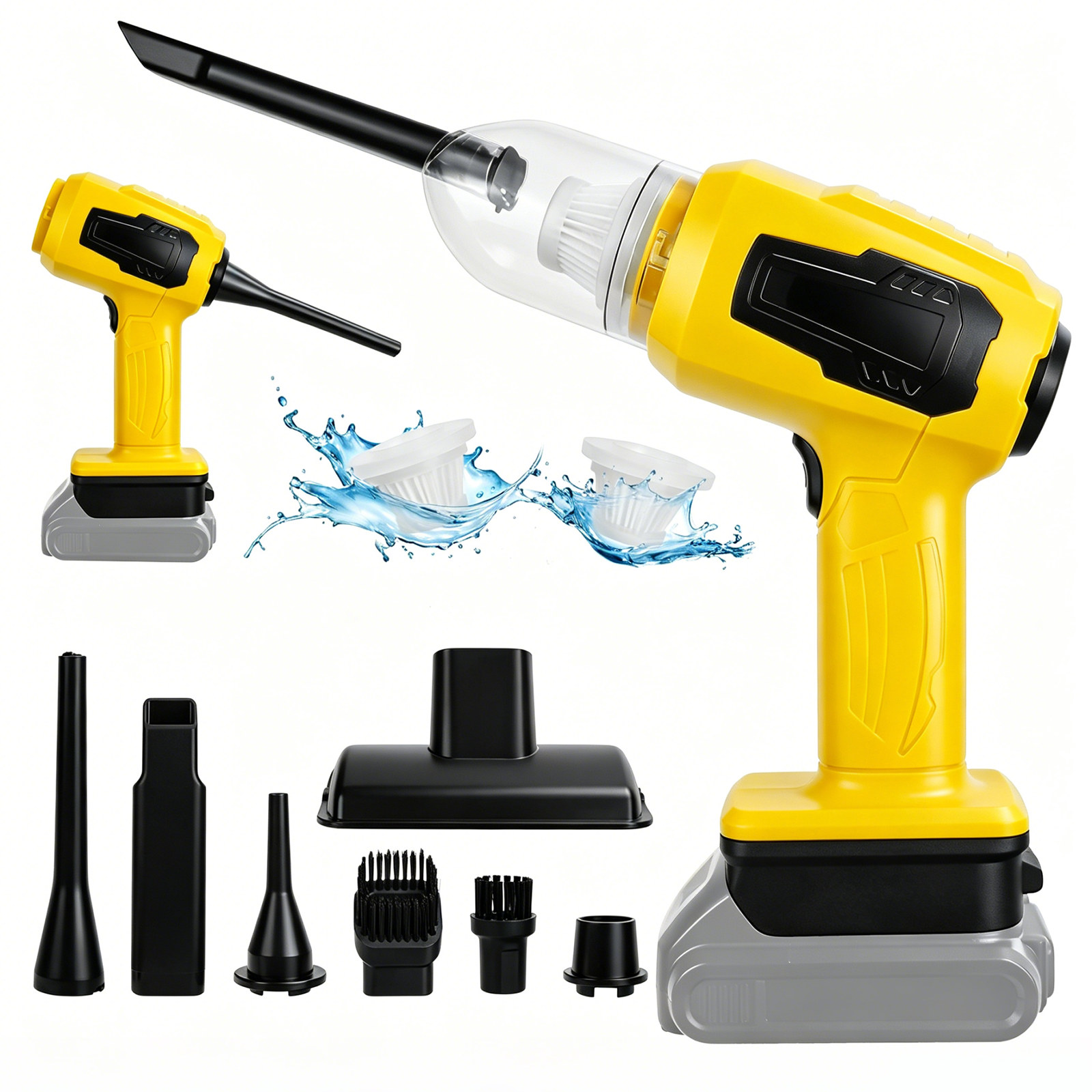 Handheld Car Vacuum Cleaner 2- - Vacuum Chamber Small avis et prix