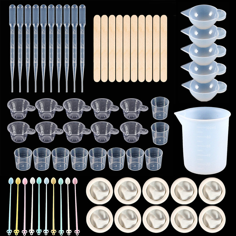 Epoxy Resin Tools Kit Silicone - Mixing Cup Silicone avis et prix
