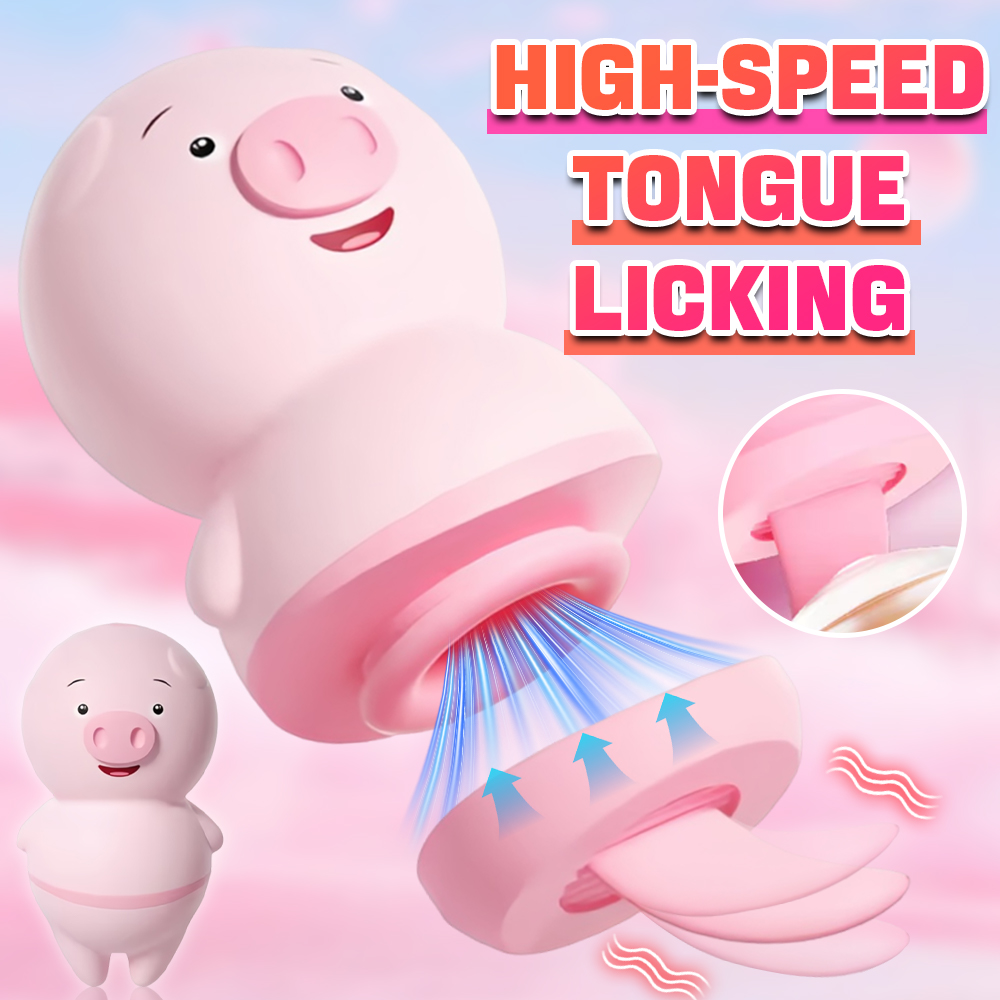 Mini Pig Licking Tongue Vibrat - Vacuum Chamber Small avis et prix