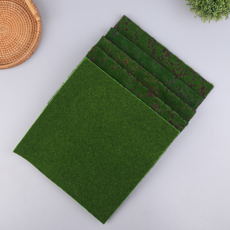1Pcs Grass Mat Green Artificia - Terrarium Moss Art avis et prix