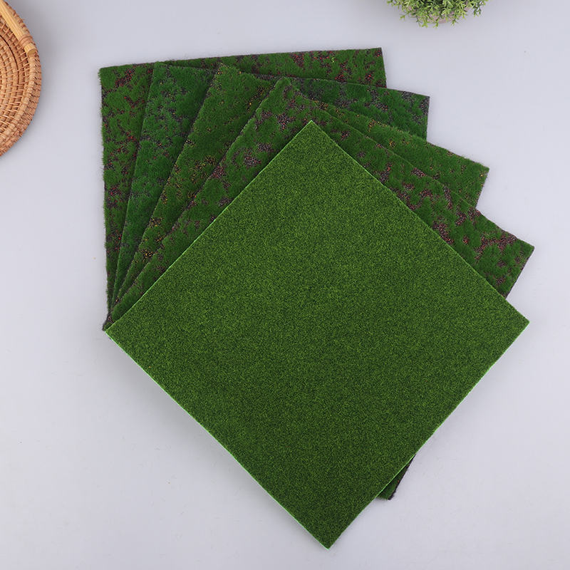 1Pcs Grass Mat Green Artificia - Terrarium Moss Art avis et prix