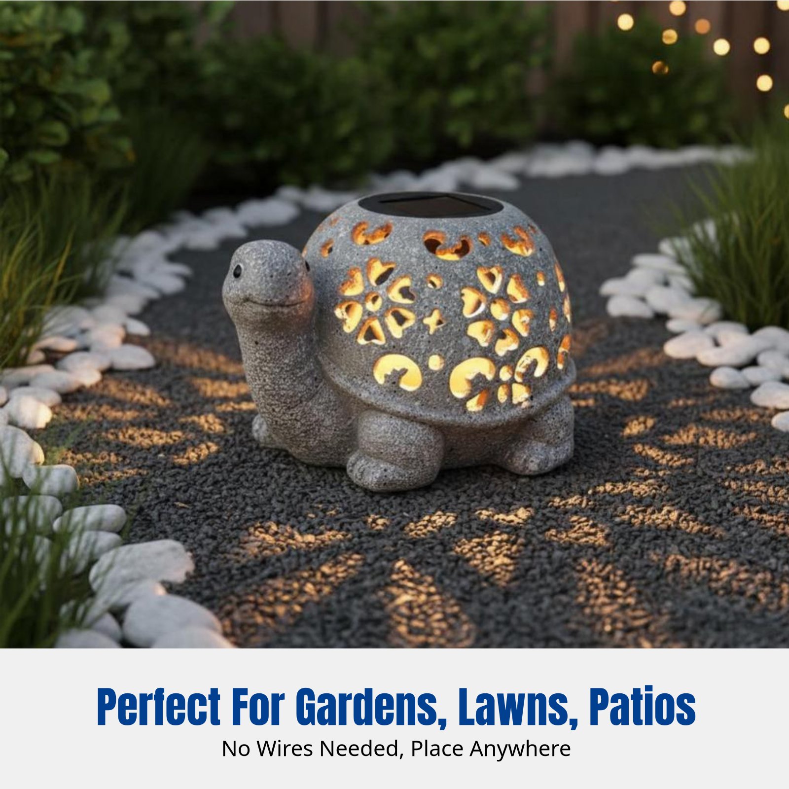 Garden Decor, Solar Hollow Tur - Resin Crafts avis et prix