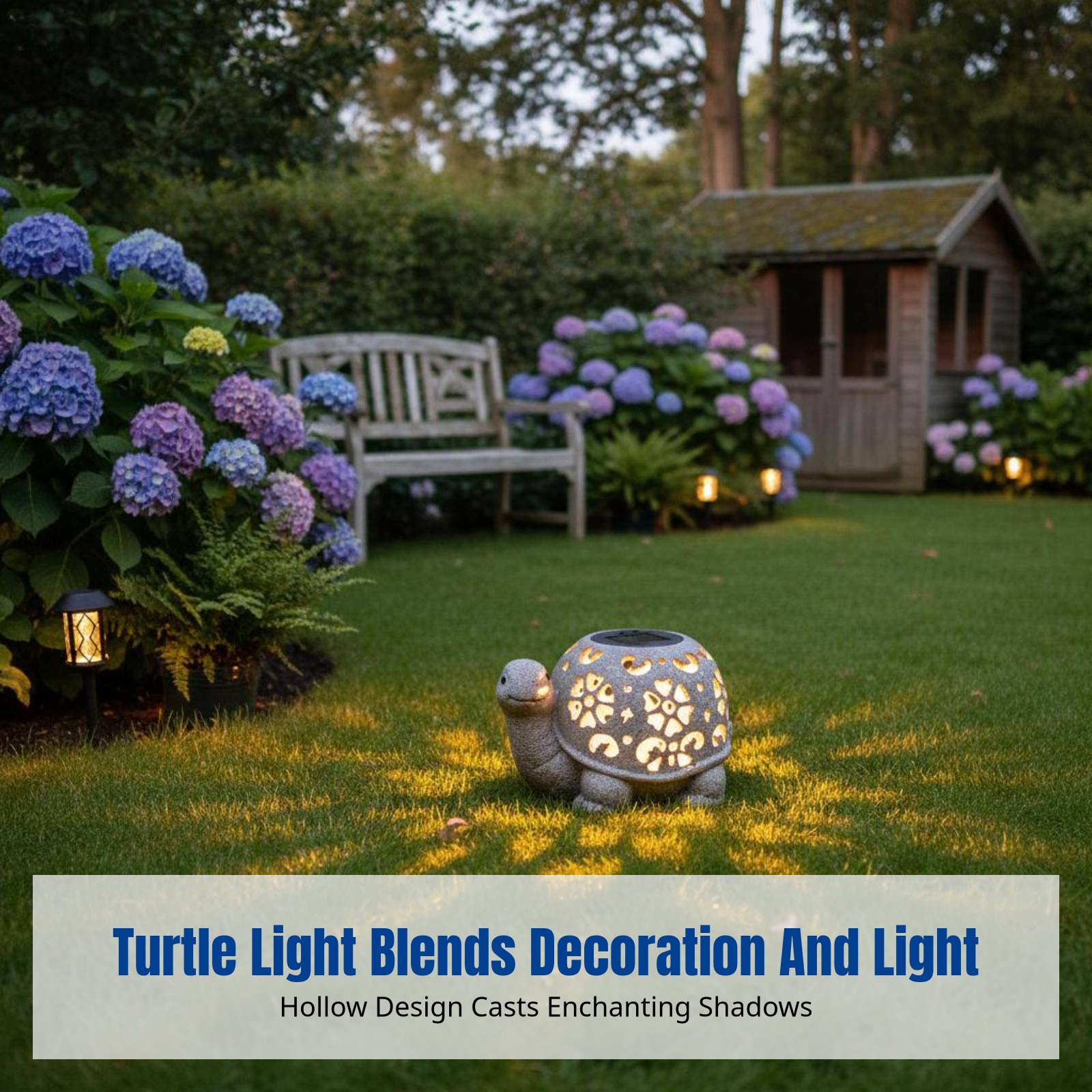 Garden Decor, Solar Hollow Tur - Resin Crafts avis et prix