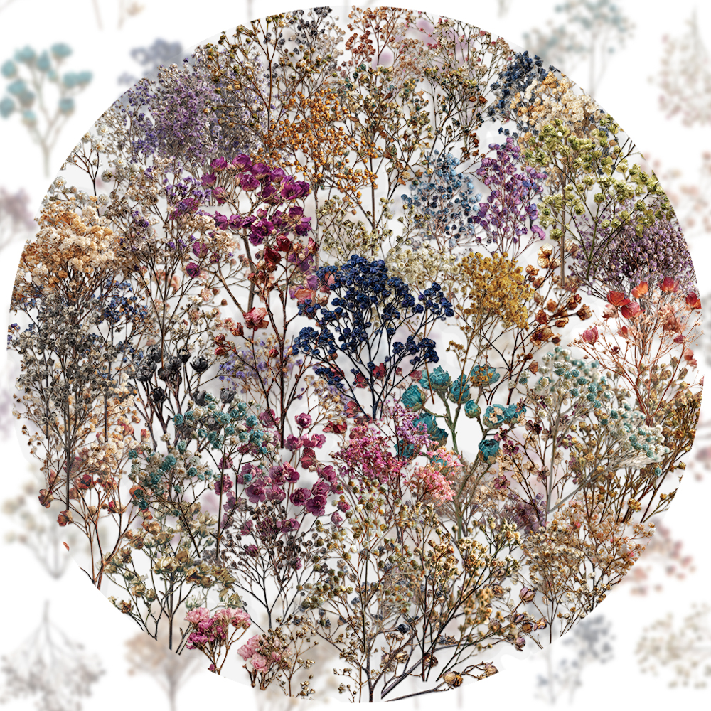 50PCS Retro Color Dried Flower - Dried Flower Bulk avis et prix