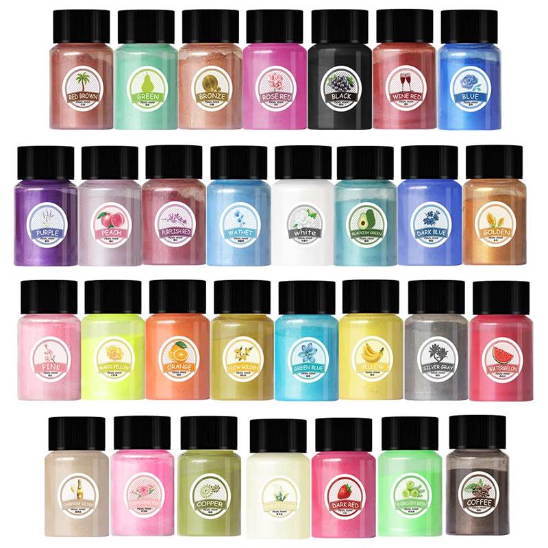 10g Pearlescent Powder Resin P - Resin Pigment Set avis et prix