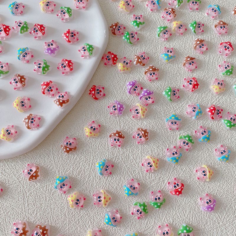 2/10/20pcs Kirby Nail Charms 3 - Resin Crafts avis et prix