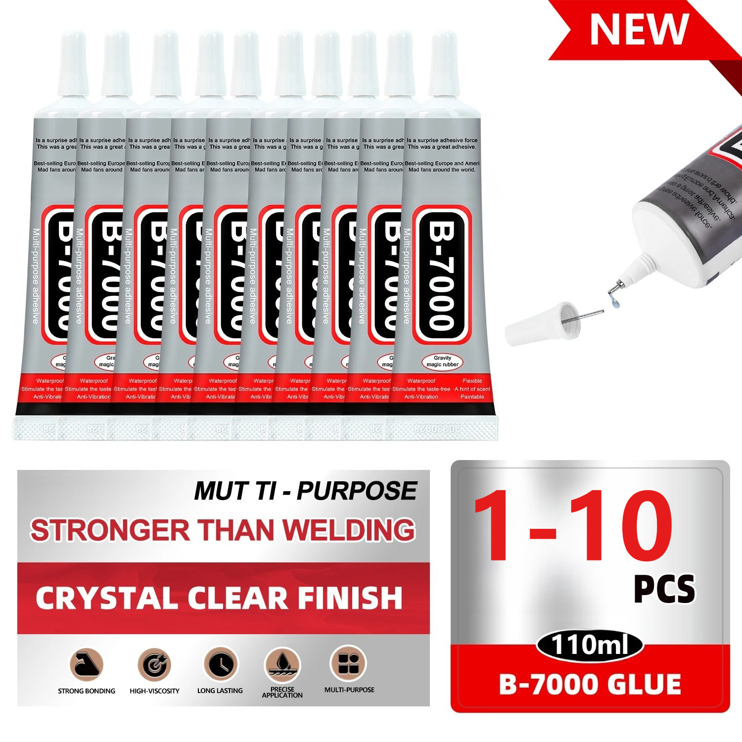 Super Glue B-7000 Loolifl 1-10 - Resin Crafts avis et prix