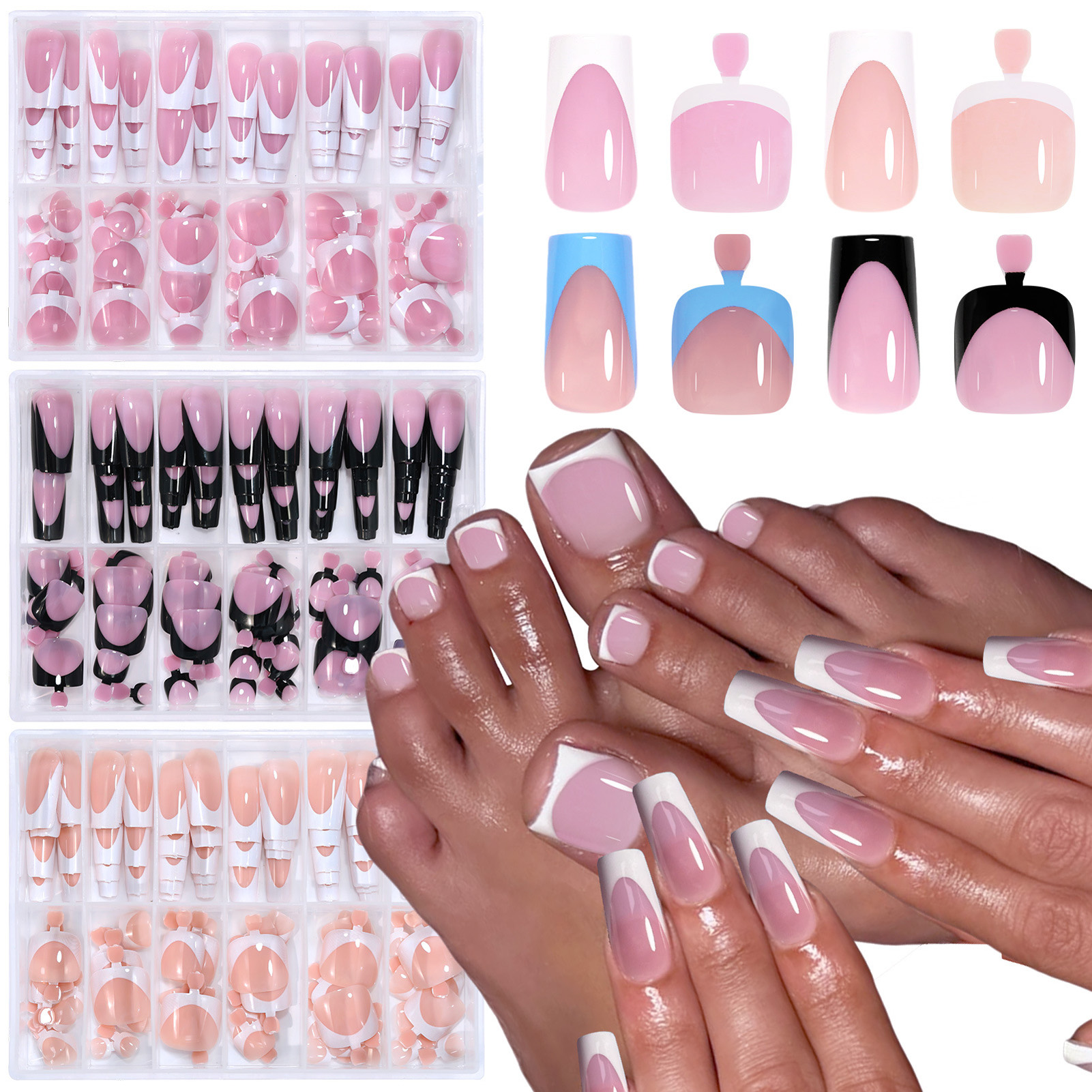 288PCS French Fake Nails Toena - Resin Craft Kit avis et prix
