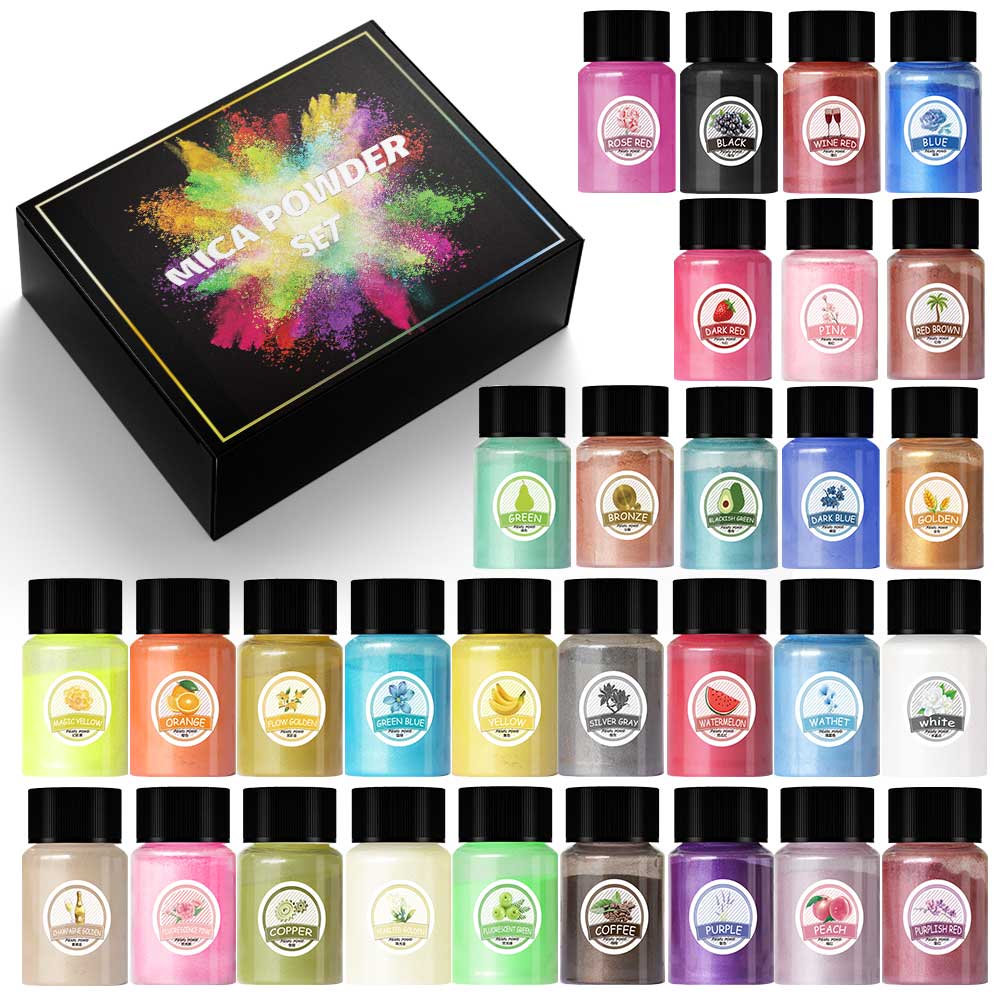 10ml Pearl Powder Epoxy Resin  - Resin Pigment Set avis et prix