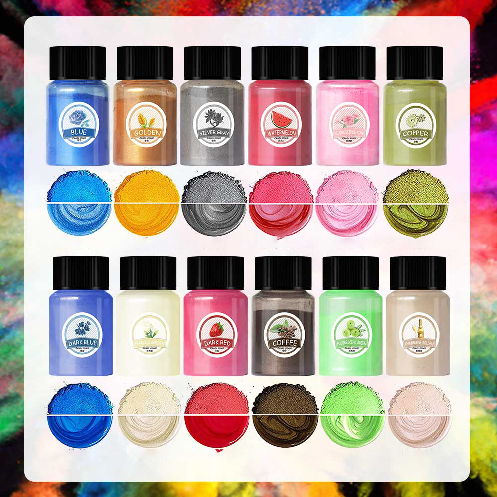 10ml Pearl Powder Epoxy Resin  - Resin Pigment Set avis et prix