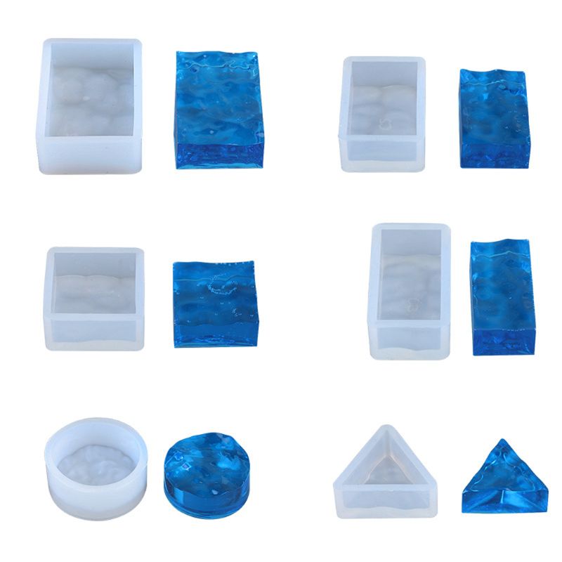 4Pcs Sea Wave Resin Mold Set W - Resin Ocean Wave Mold avis et prix