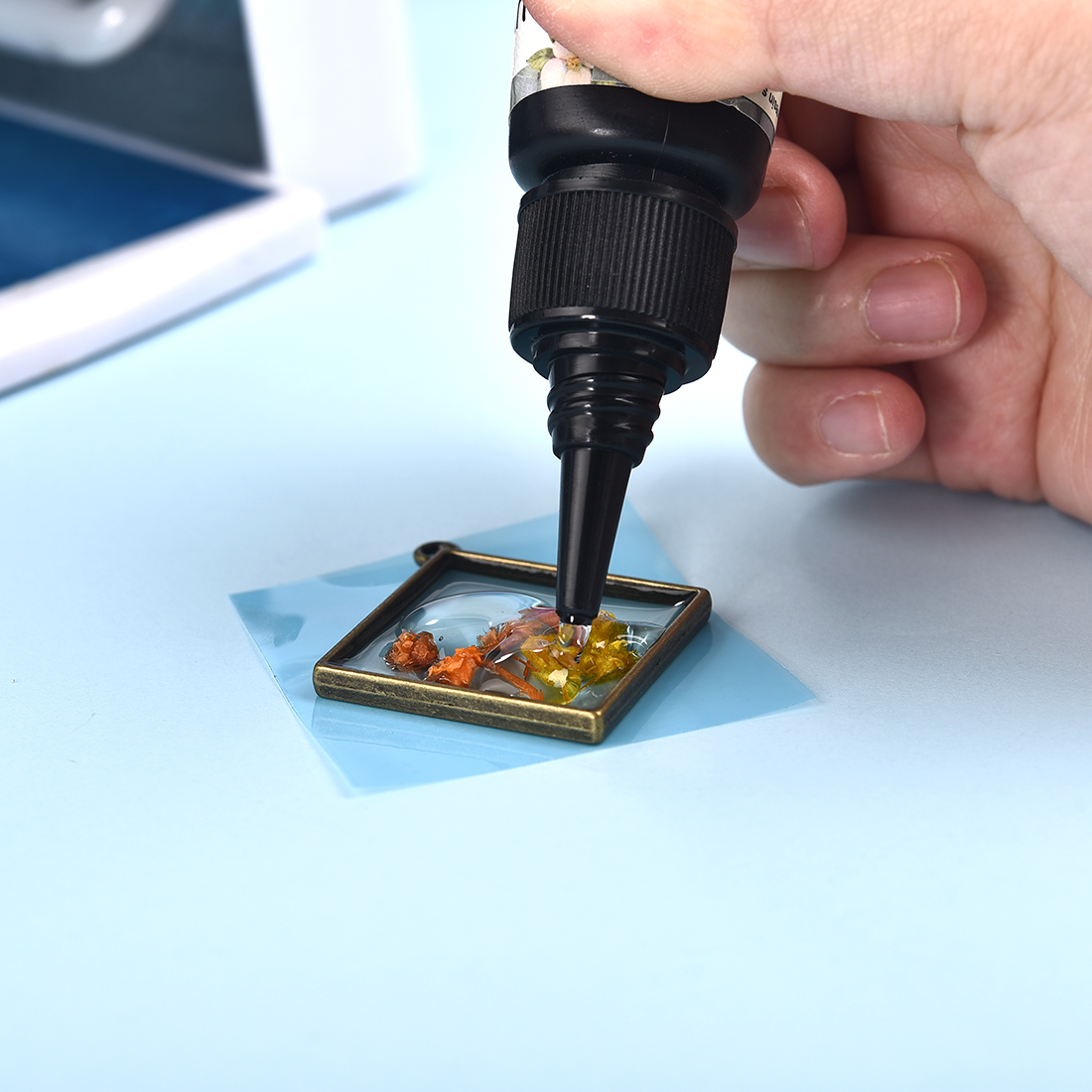 10-500g UV Epoxy Resin Glue UV - Resin Pigment Set avis et prix