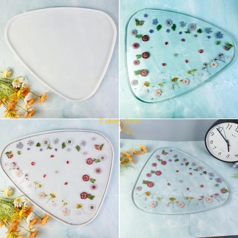 N58F Large Triangle Resin Tabl - Serving Tray Mold avis et prix