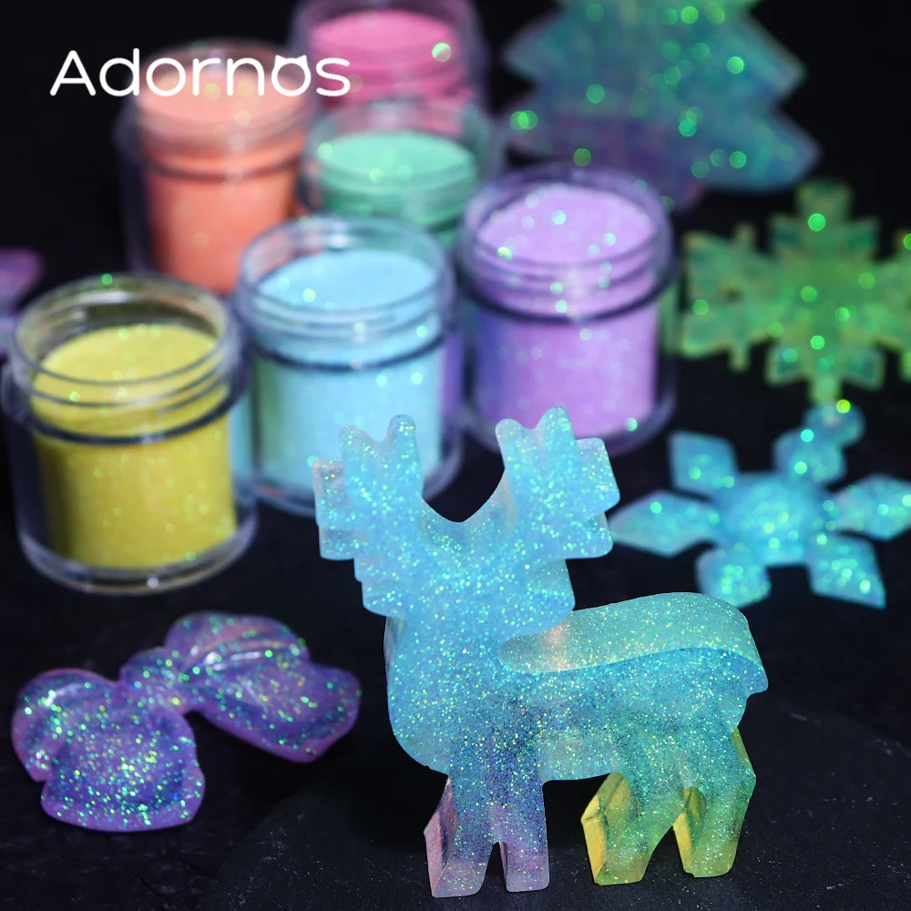 Iridescent Glitter Sugar Powde - Resin Pigment Set avis et prix