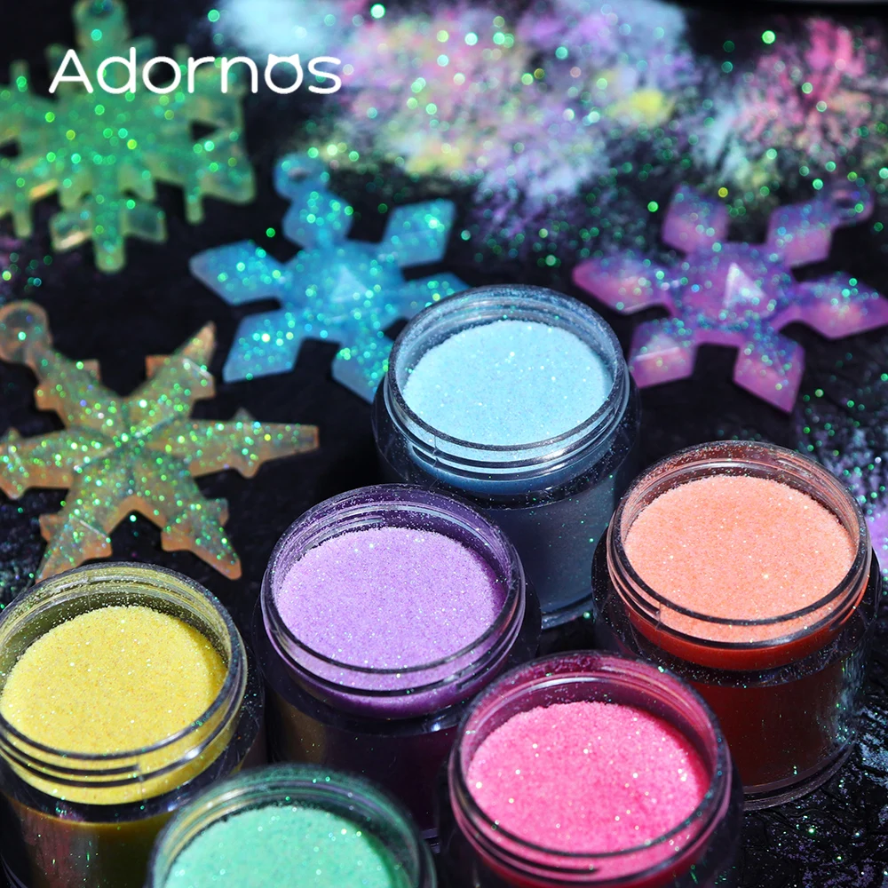 Iridescent Glitter Sugar Powde - Resin Pigment Set avis et prix